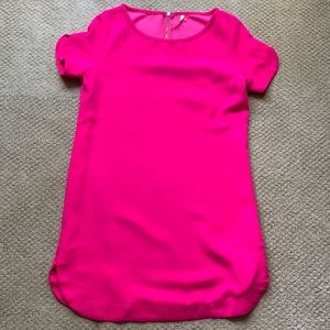 Vibrant Pink Shift Dress